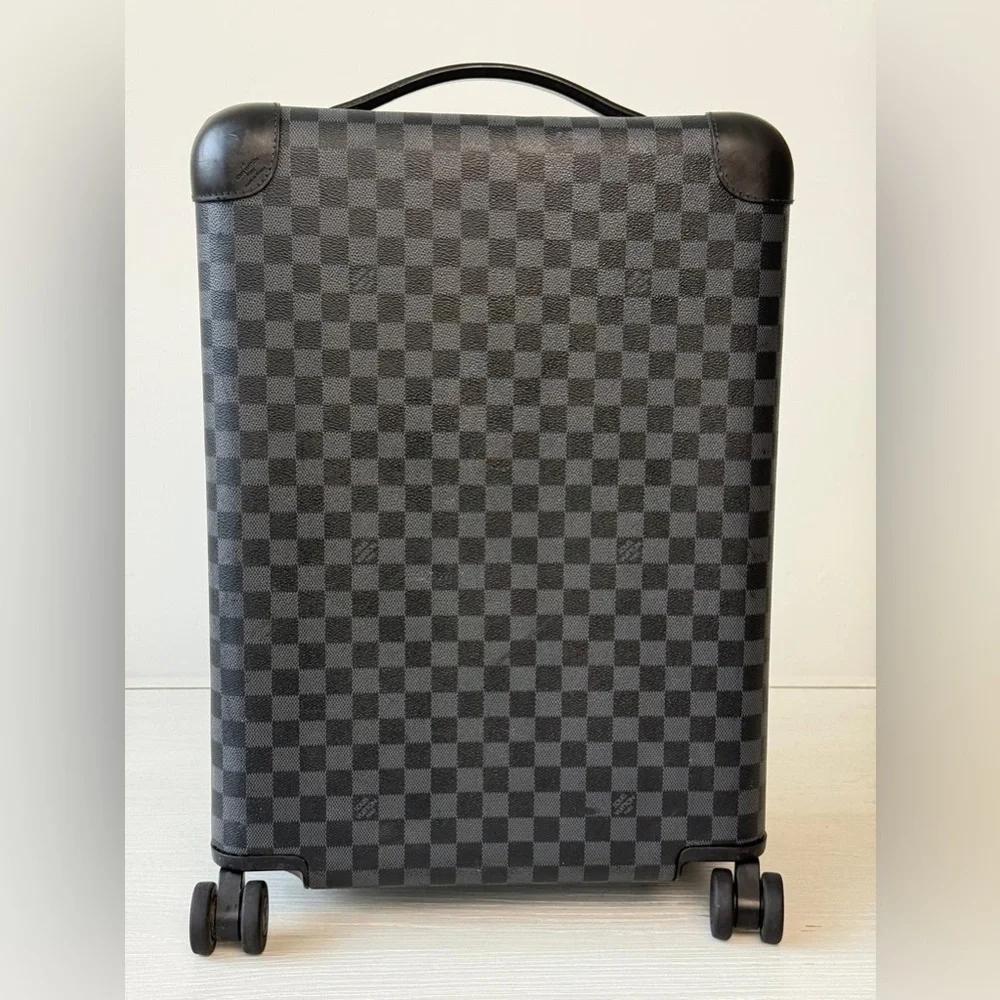 Louis  Vuitton Horizon 50 Suitcase In Damier Graphite Canvas